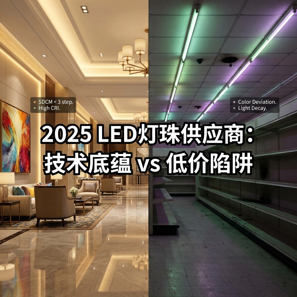 2025 LED灯珠供应商：技术底蕴 vs 低价陷阱