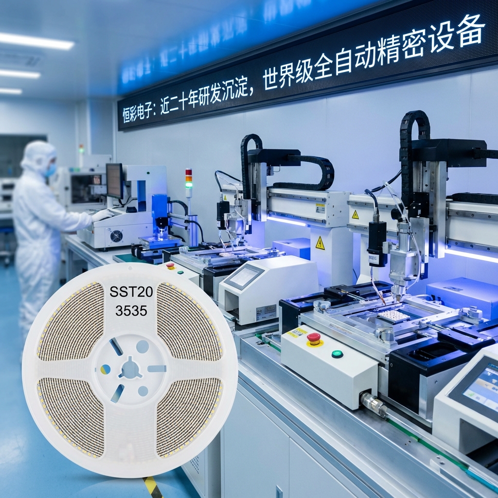 恒彩3535朗明纳斯SST20 10W LED灯珠深度解析：技术、应用与恒彩电子的价值