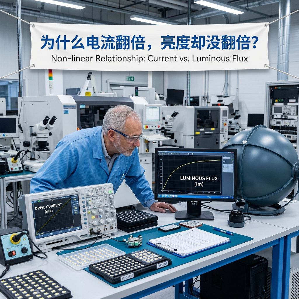 LED电光特性曲线全解：原理、图解分析与工程应用指南 (2026)
