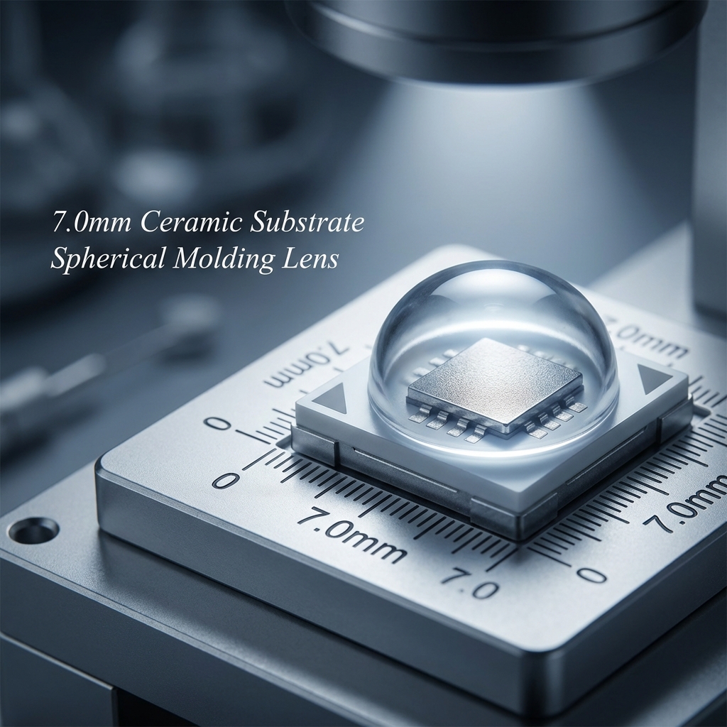 7070陶瓷球头灯珠深度解析：材料结构、光学性能与封装工艺