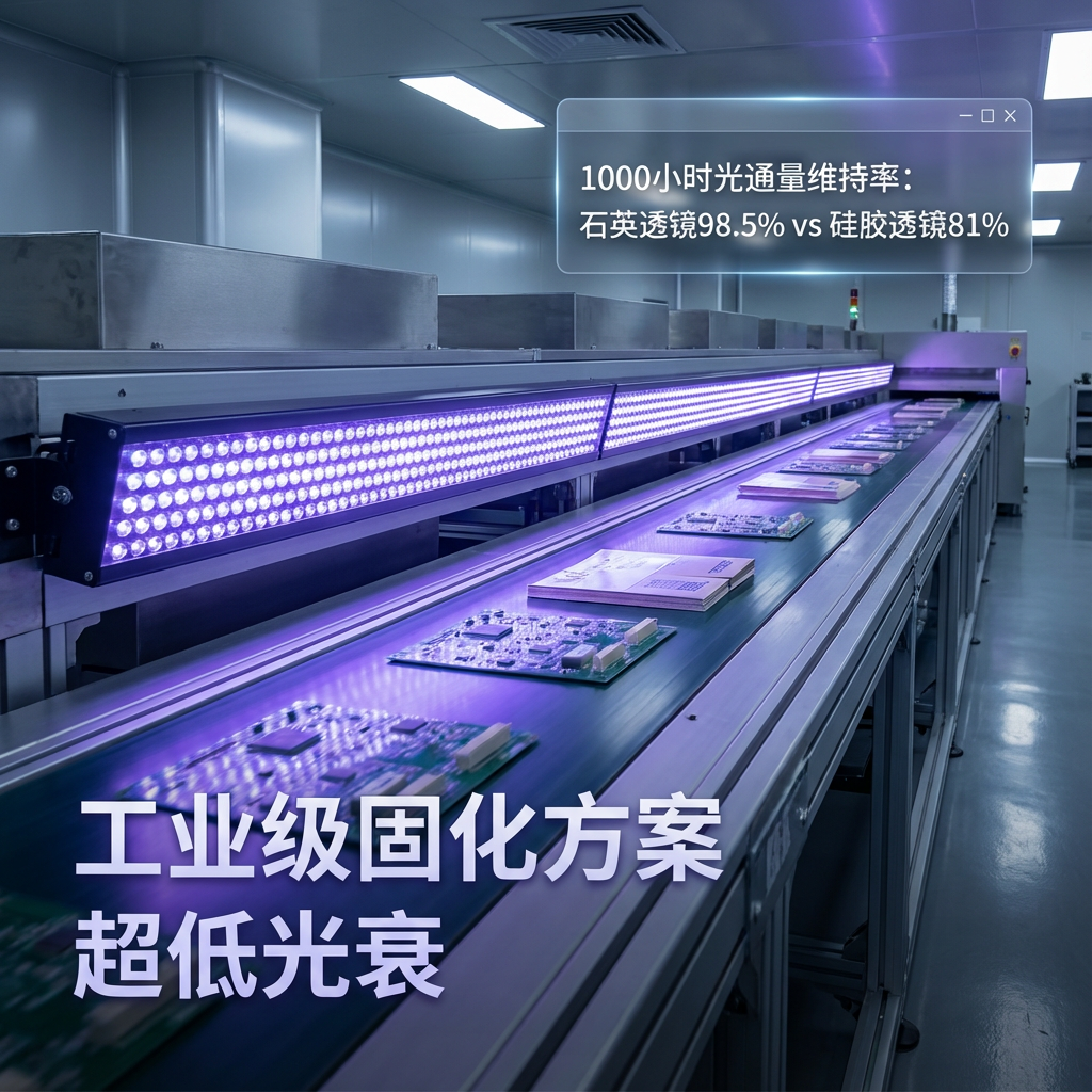 3636石英玻璃透镜与5W深紫外线灯珠：核心技术参数与效能分析