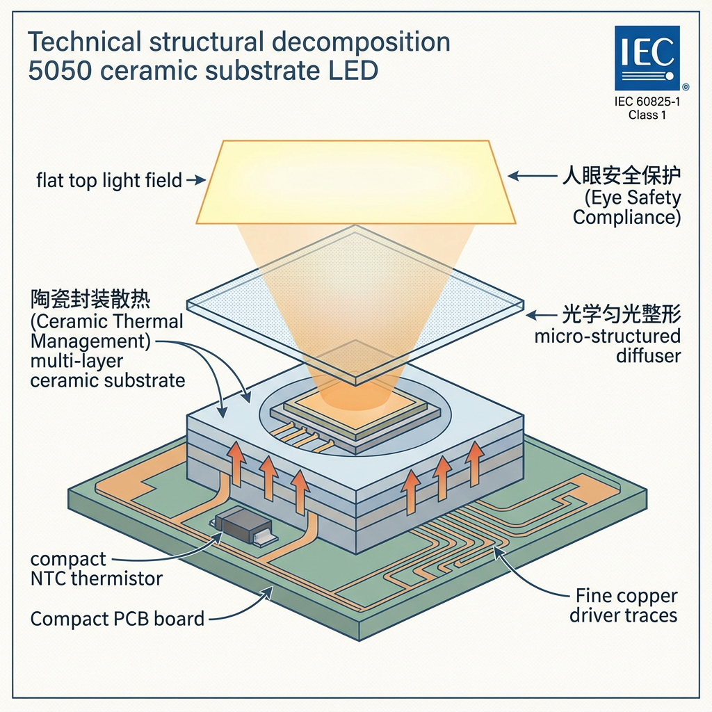 ToF深度相机泛光LED设计全解析：原理、核心参数与性能优化 (2026)