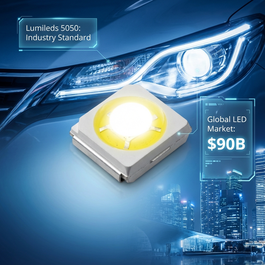 Lumileds 5050灯珠：行业标准与900亿美元LED市场领导者