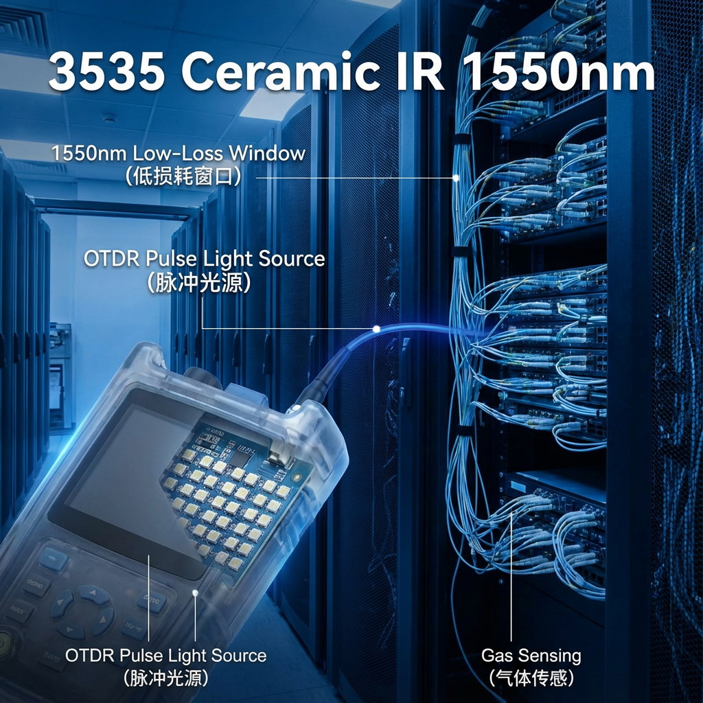 3535陶瓷红外1550nm详解：技术原理、材料特性与高端工业应用