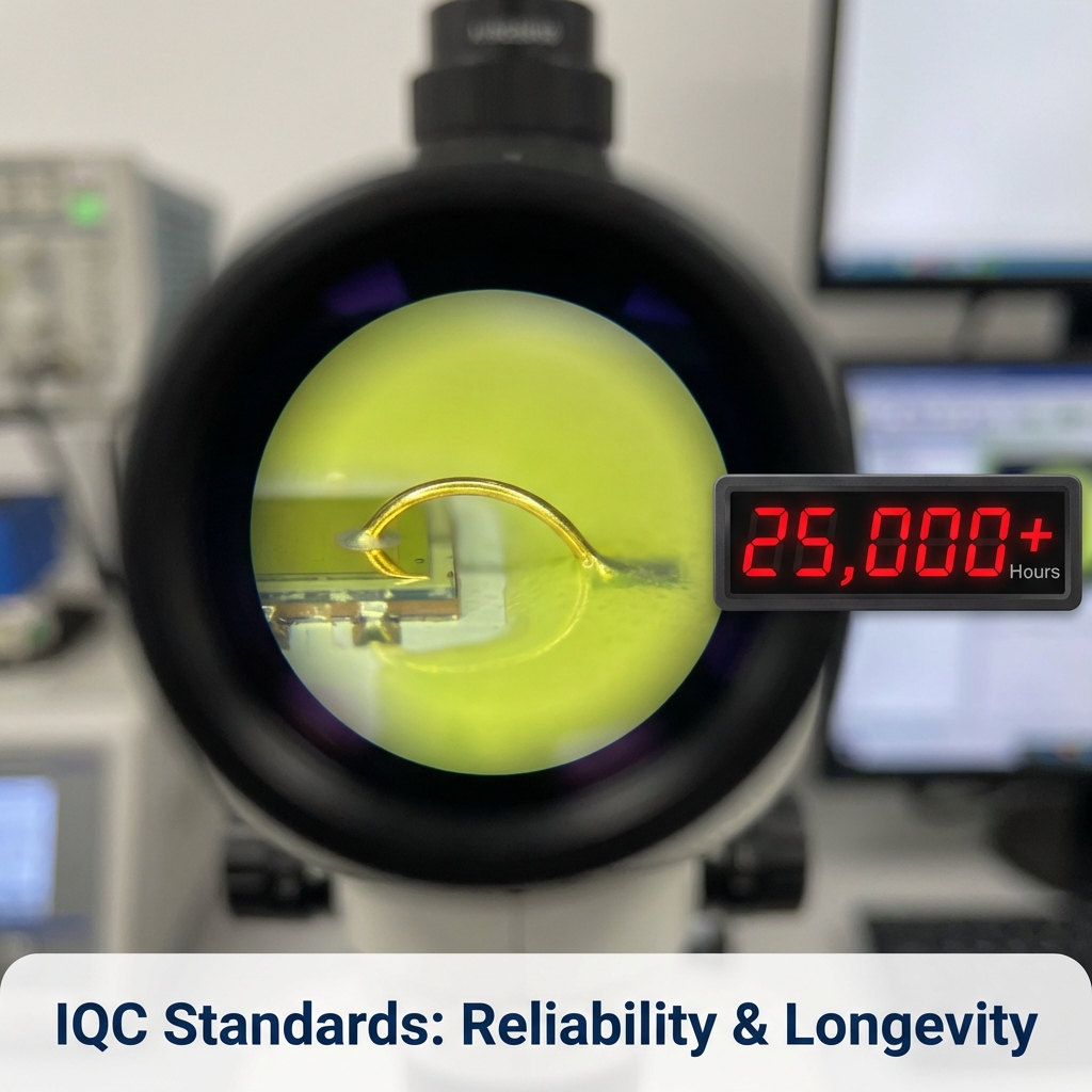 5050 90°陶瓷灯珠10W瓦全解析：材料特性、散热技术与应用指南