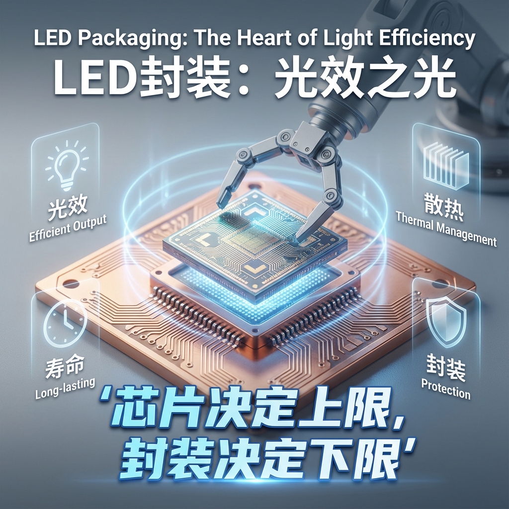 LED模块封装技术深度解析：工艺原理、五大步骤与SMD方案全指南 (2026)