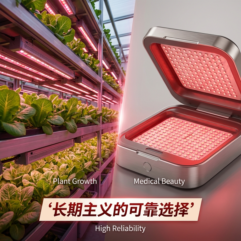 晶元芯片3535陶瓷红光660nm灯珠：技术参数、封装工艺与应用详解