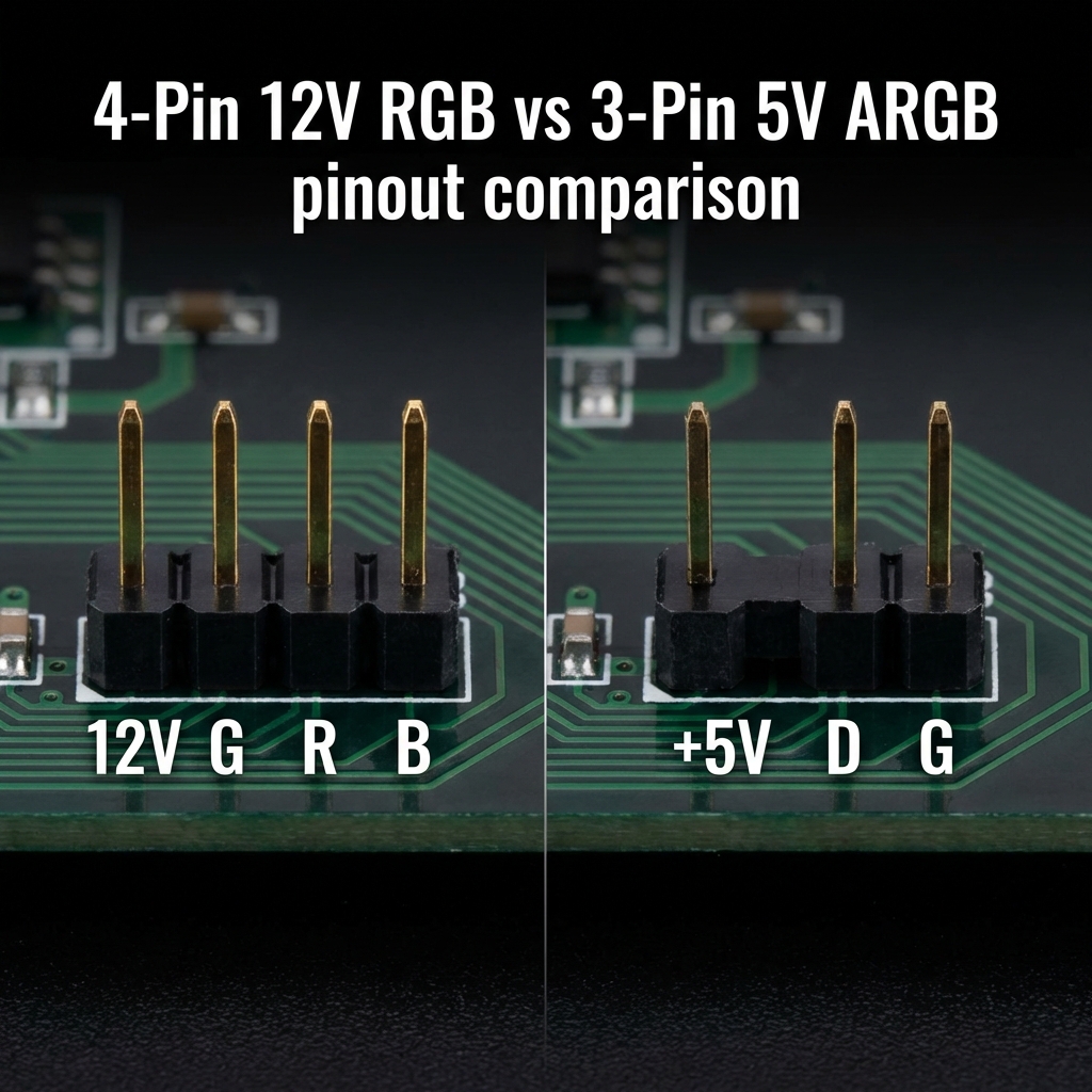 ARGB vs RGB 深度解析：技术原理、接口定义与工程选型指南