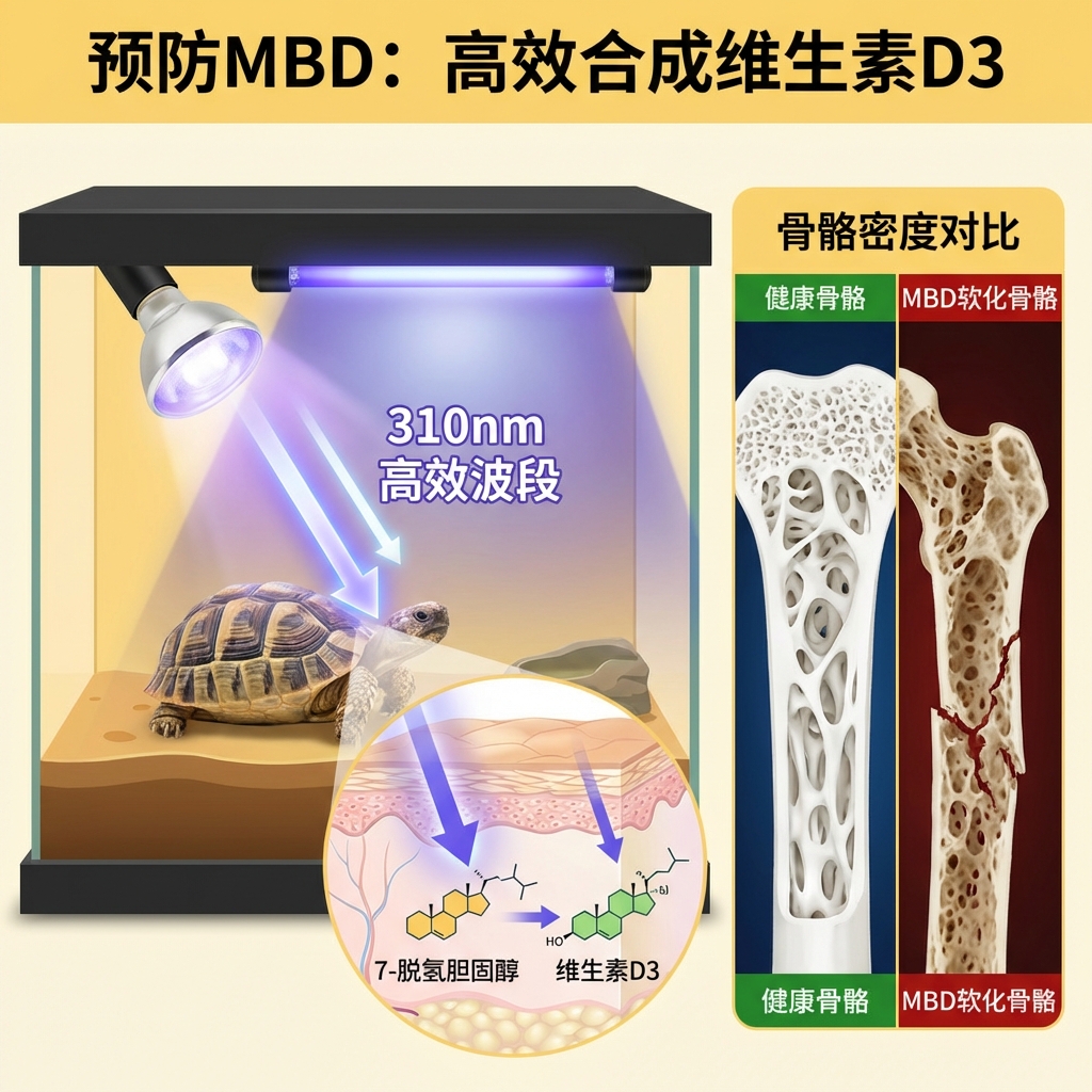 310nm紫外线LED灯珠全解析：植物生长与动物补钙的技术原理与应用指南