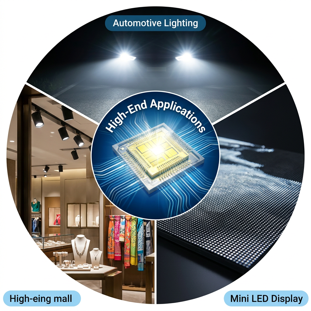 LED智能封装技术全解析：原理、工艺流程与材料特性指南