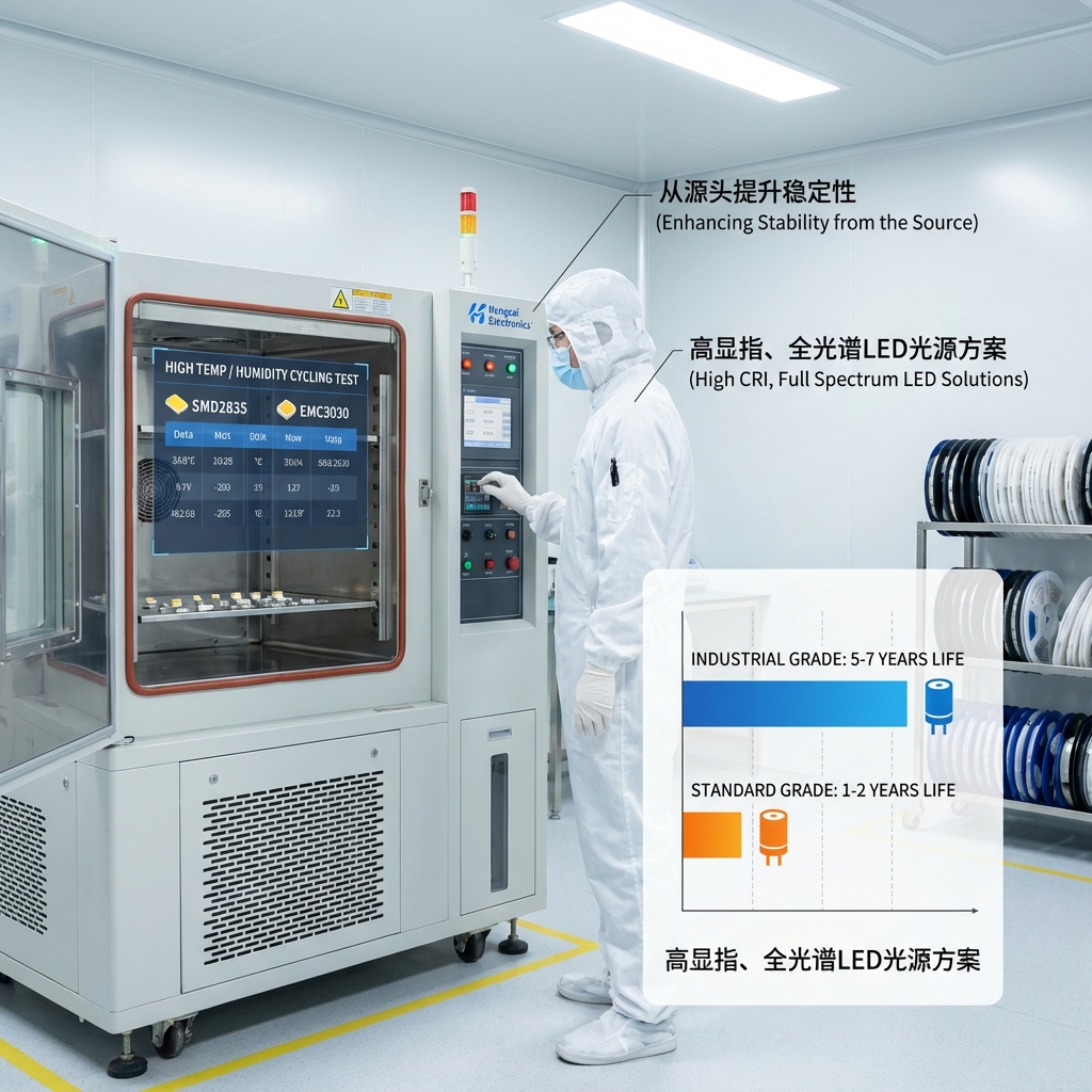 LED灯开灯后一闪一闪的解决方案：深度解析电容指标与驱动故障排查指南