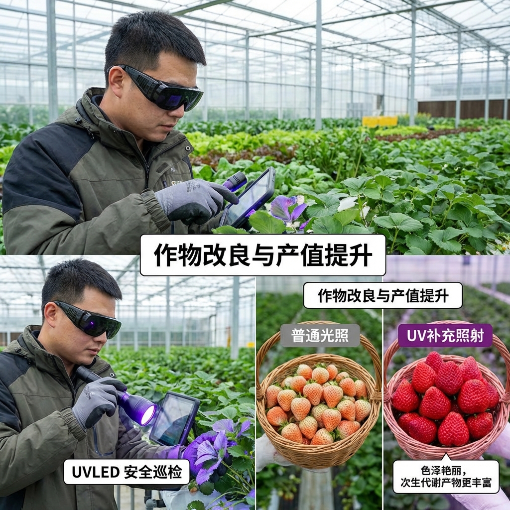首尔SVC高功率UVLED手电筒：植物种植应用与核心技术解析 (2026)