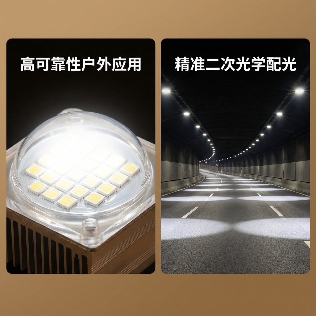 3535陶瓷垂直发光灯珠详解：技术原理、材料特性与应用优势