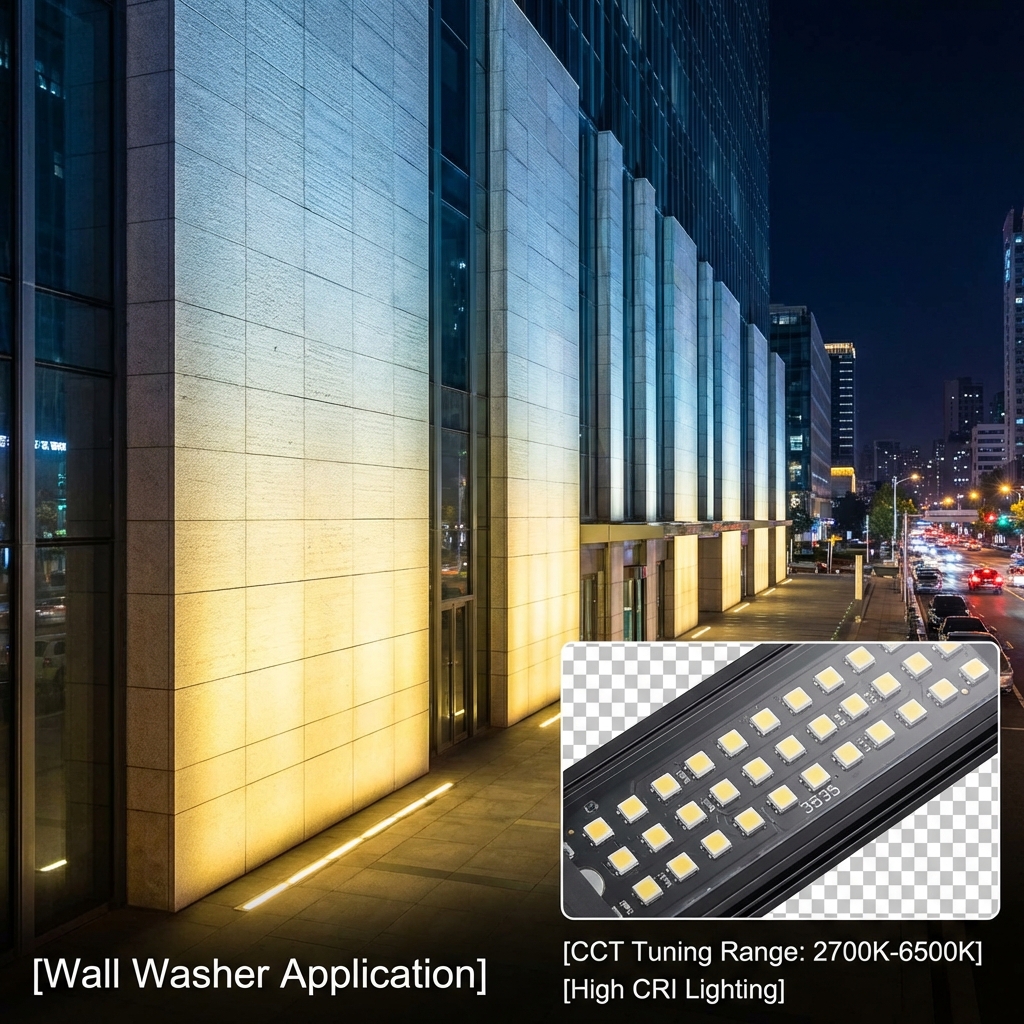 3535双色温灯珠全解析：技术参数、封装工艺与工程应用指南