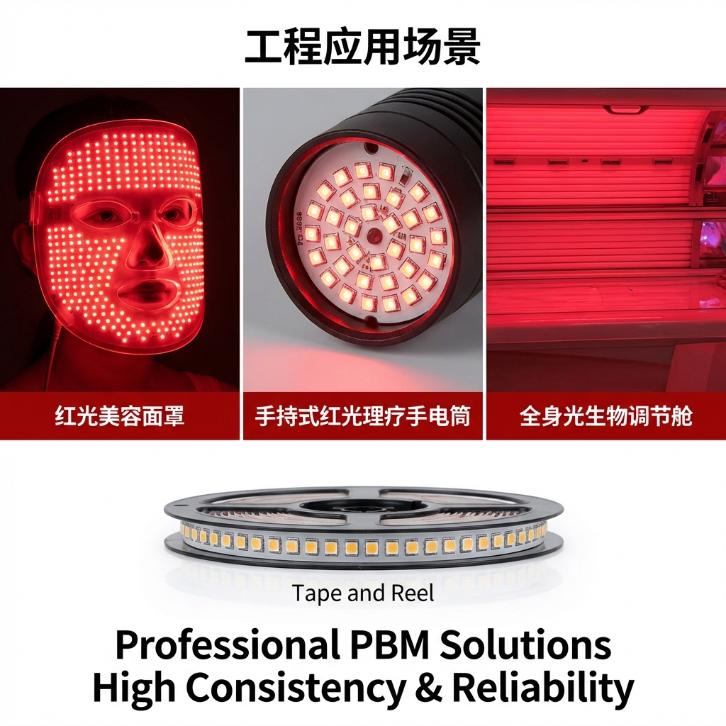 3W 42mil 660纳米理疗灯珠3535：技术参数、光谱效能与应用解析指南