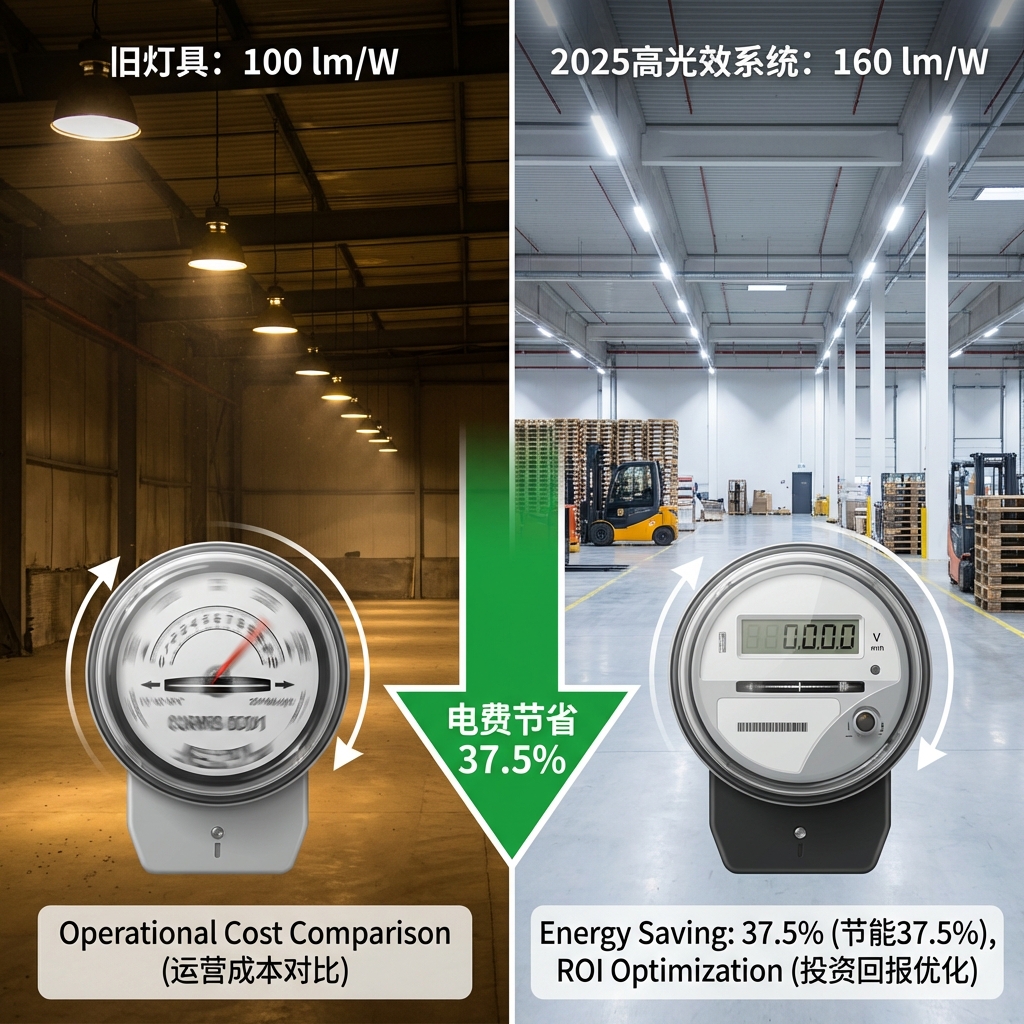 光效公式全解析：如何计算LED光效并优化照明系统能效
