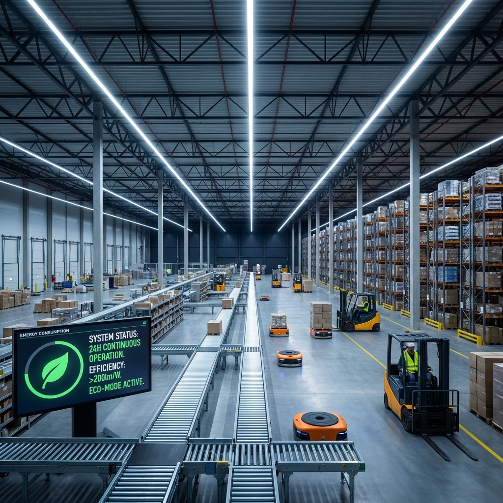 200lm/w LED灯带全指南：技术原理、能效优势与工程应用解析 (2026)