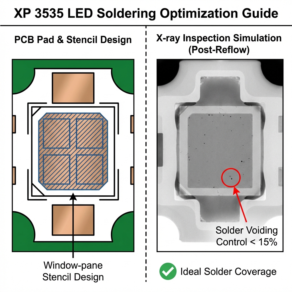 XP 3535 LED 数据表解析：技术规格与核心性能指南