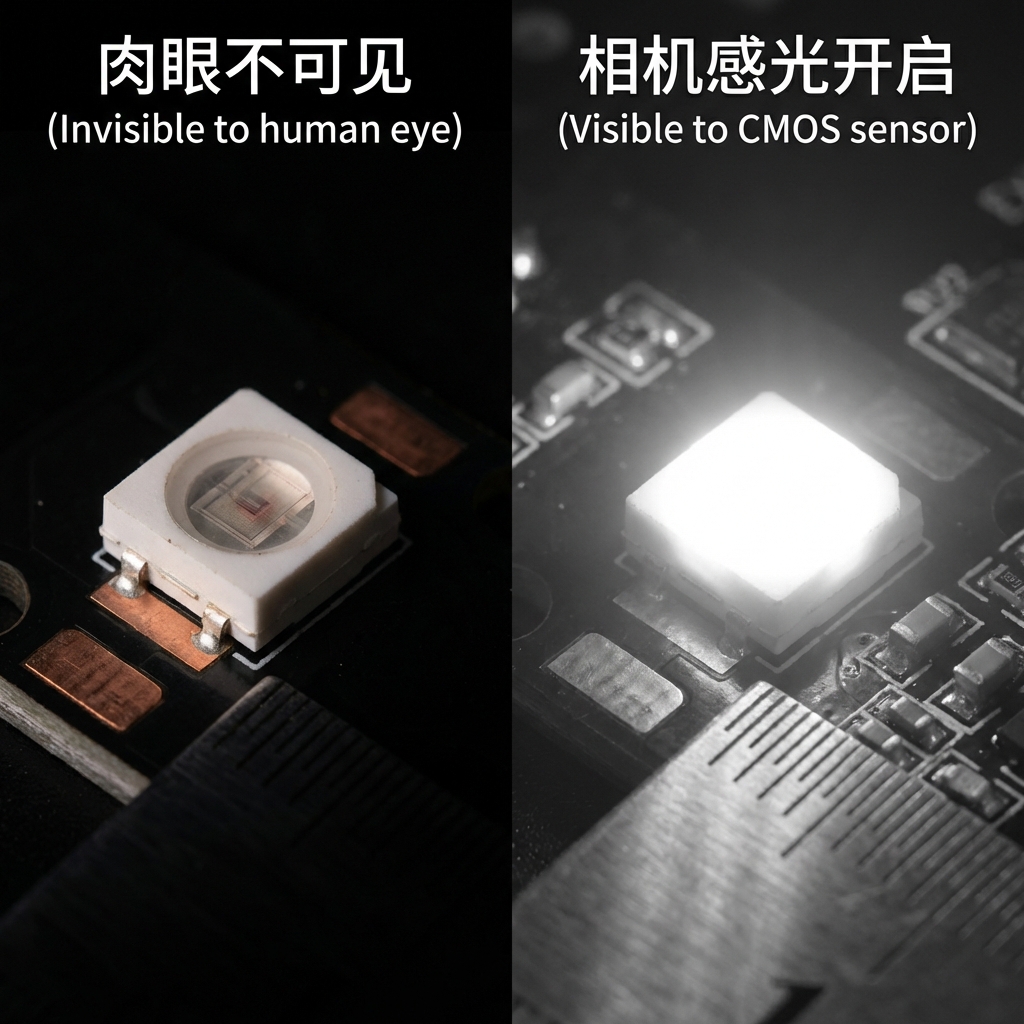 1W/3W大功率940nm无红曝红外线LED灯珠：技术参数与应用详解