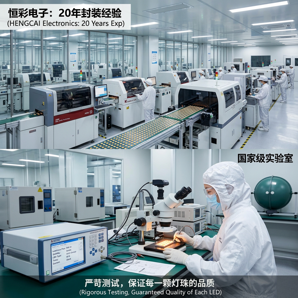 5050陶瓷橙光10瓦90°度模顶贴片式led大功率灯珠：2026年全面解析与采购指南