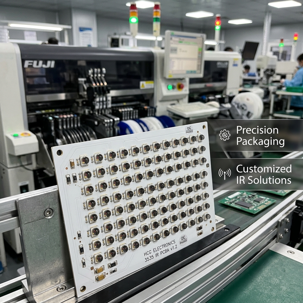 3535红外灯珠有哪些波段？一文看懂选型与应用（附波长对照表）