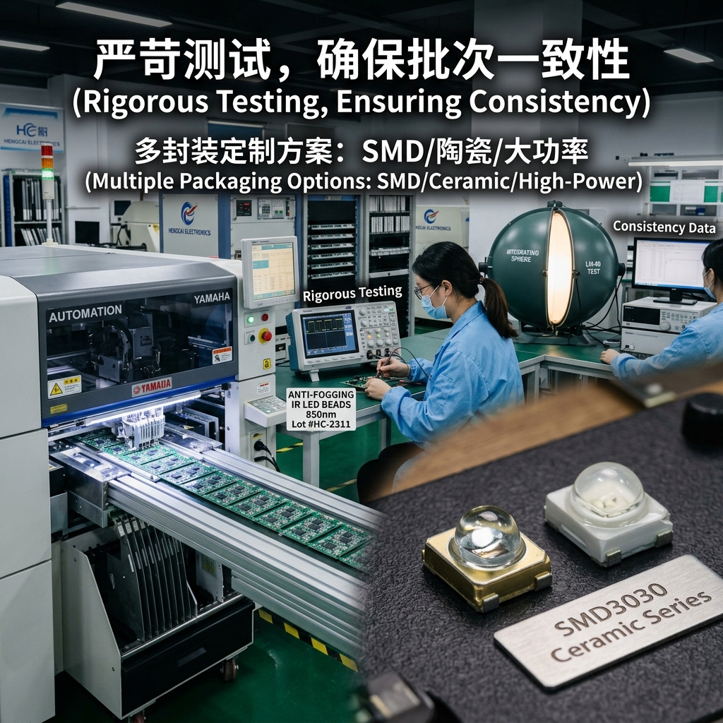 防雾化红外LED灯珠是什么？一文看懂原理、选型、应用与采购指南