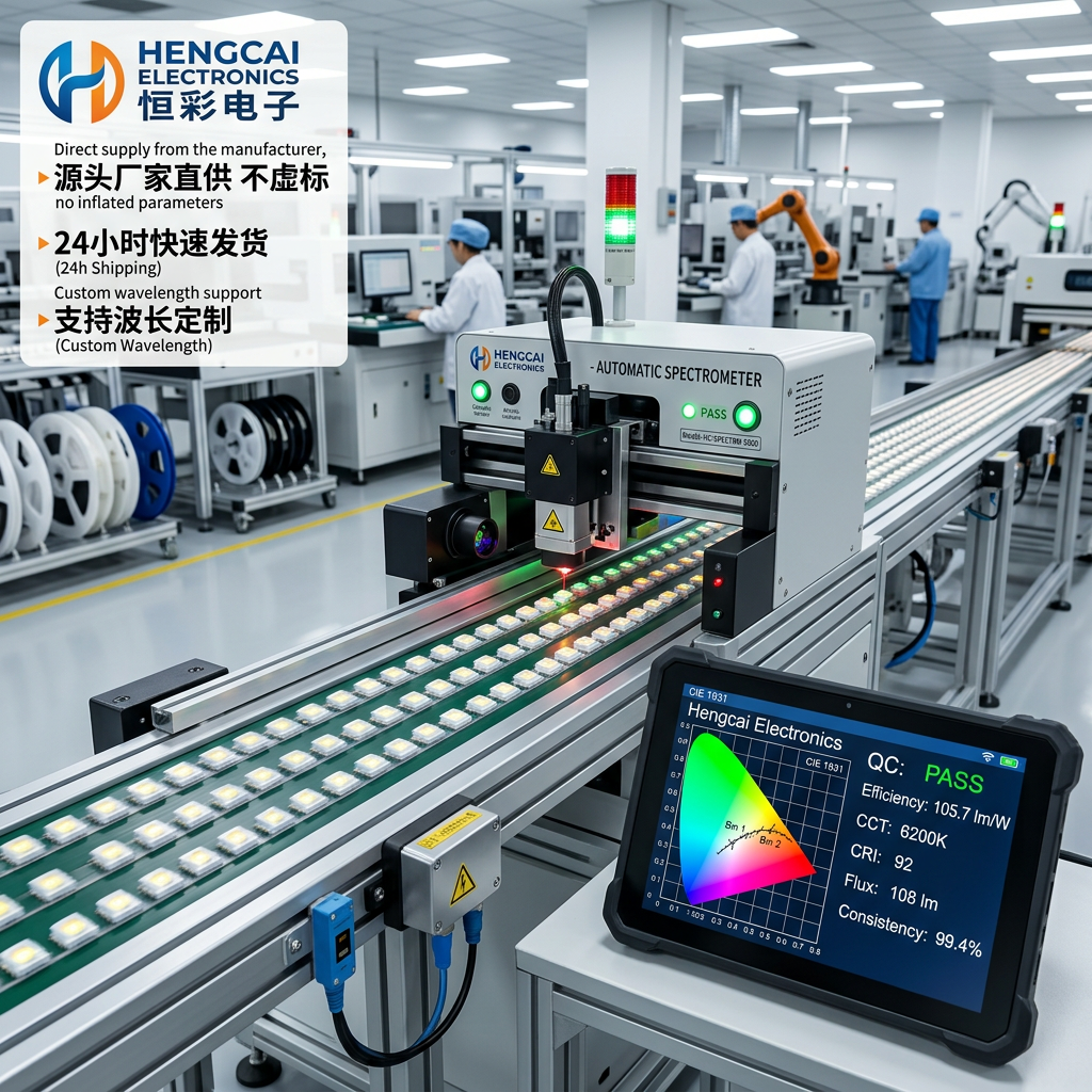 厂家直供大功率陶瓷RGBW 4*1W灯珠：高端照明工程首选，超强散热、高亮长寿