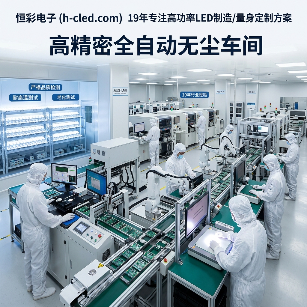 陶瓷共晶5050灯珠 18W/25W/30W：2026年超亮长寿命LED选购与应用终极指南