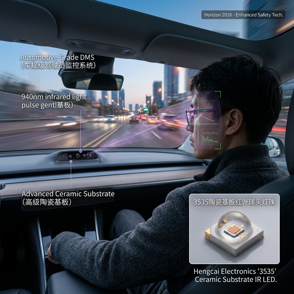 红外球头聚光透镜灯珠2026选型指南：技术、850nm/940nm应用与优势