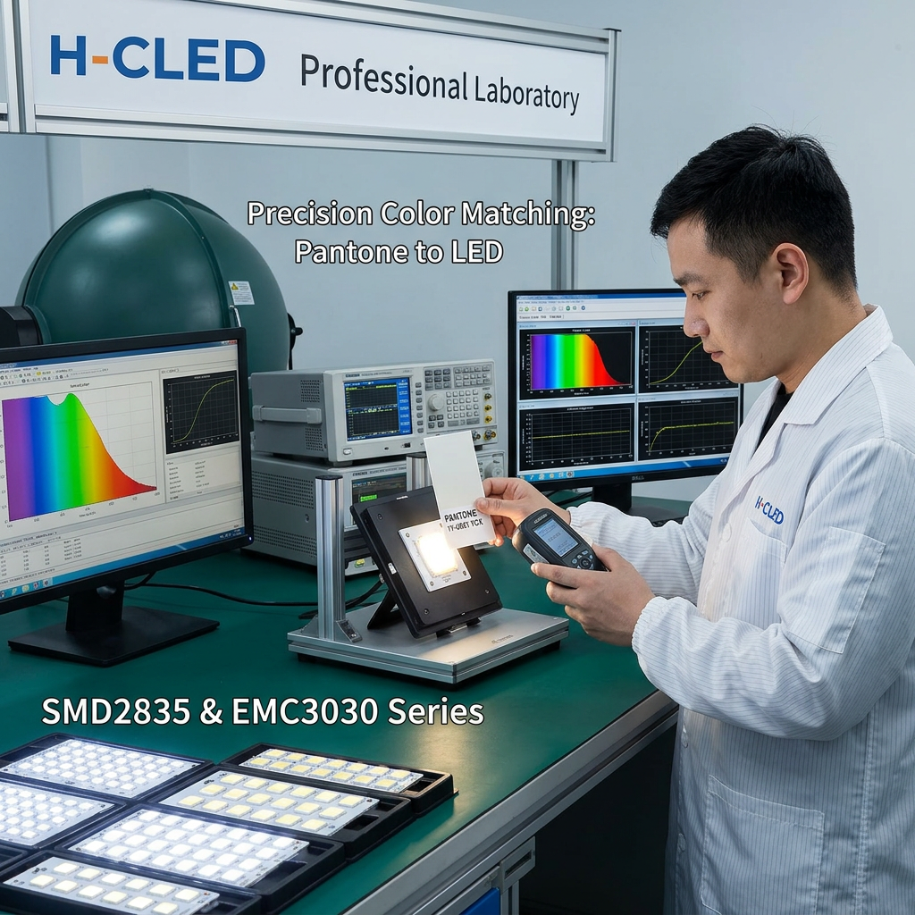 Pantone 普通白色色号：选对亮白与柔白，LED产品色彩精准匹配专家指南