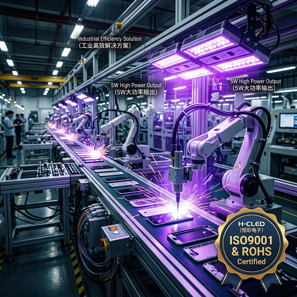 陶瓷XHP5050双芯紫光灯珠5W LED：2026选购、应用与优势