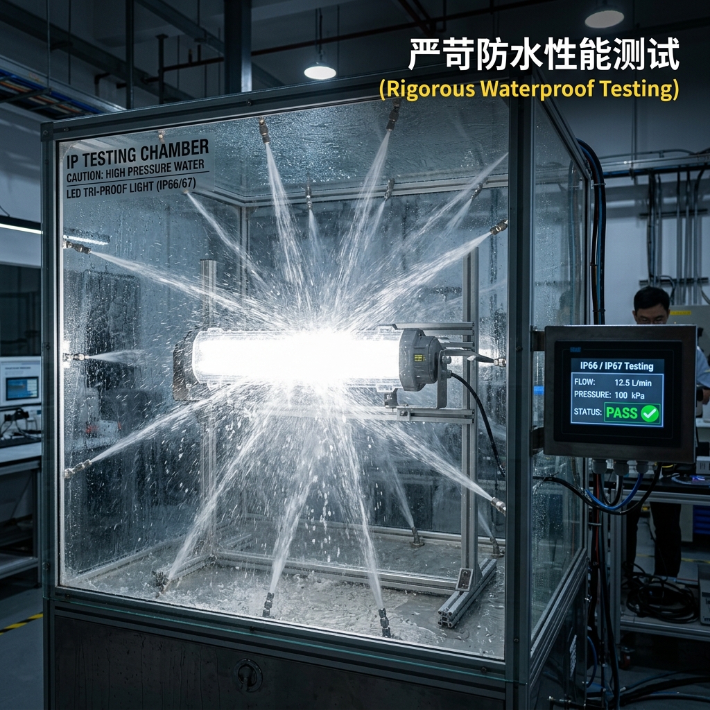 LED三防灯的生产过程以及质检流程：从零件到高品质成品的全揭秘