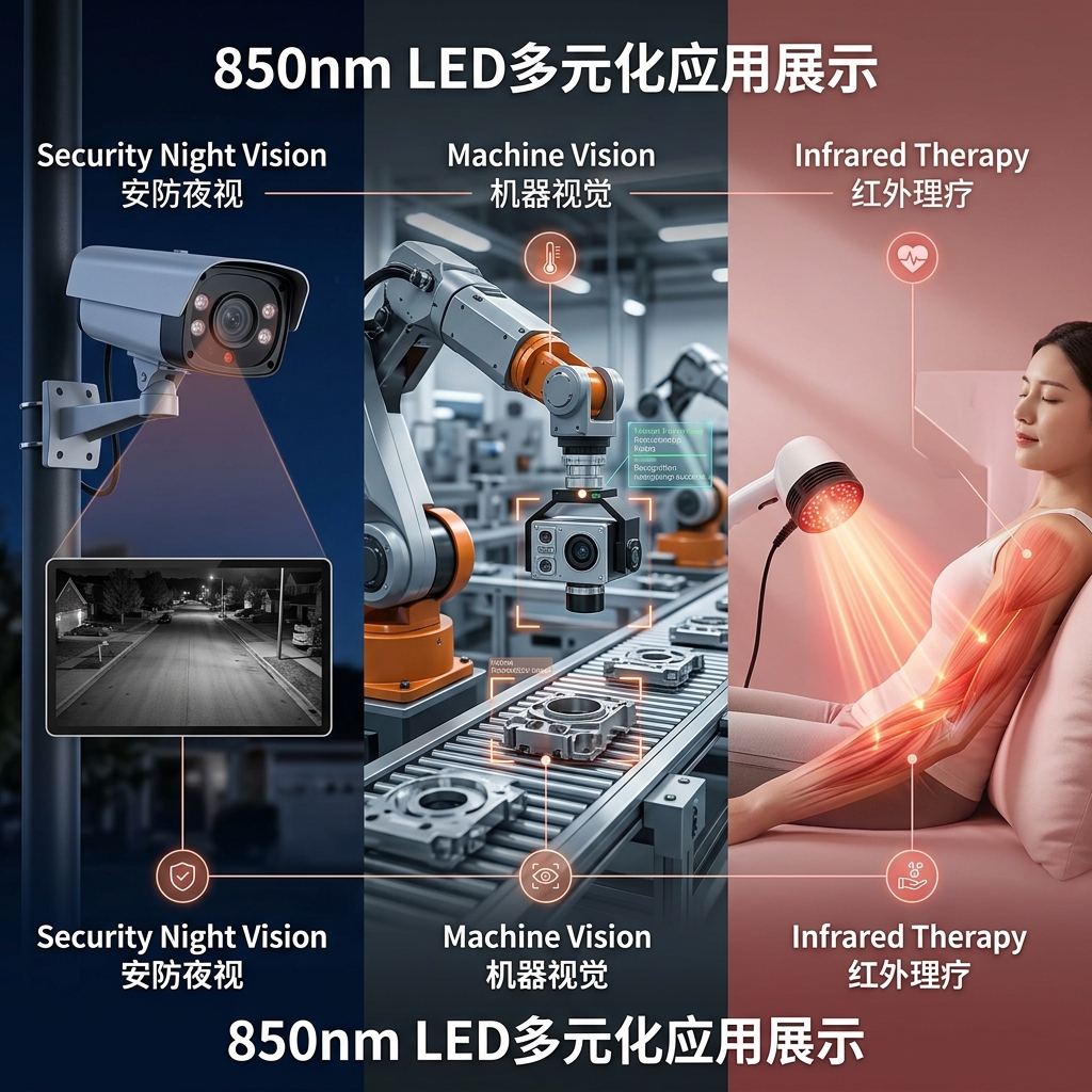 5050陶瓷高功率850nmled发射二极管灯：2026年选型与采购指南