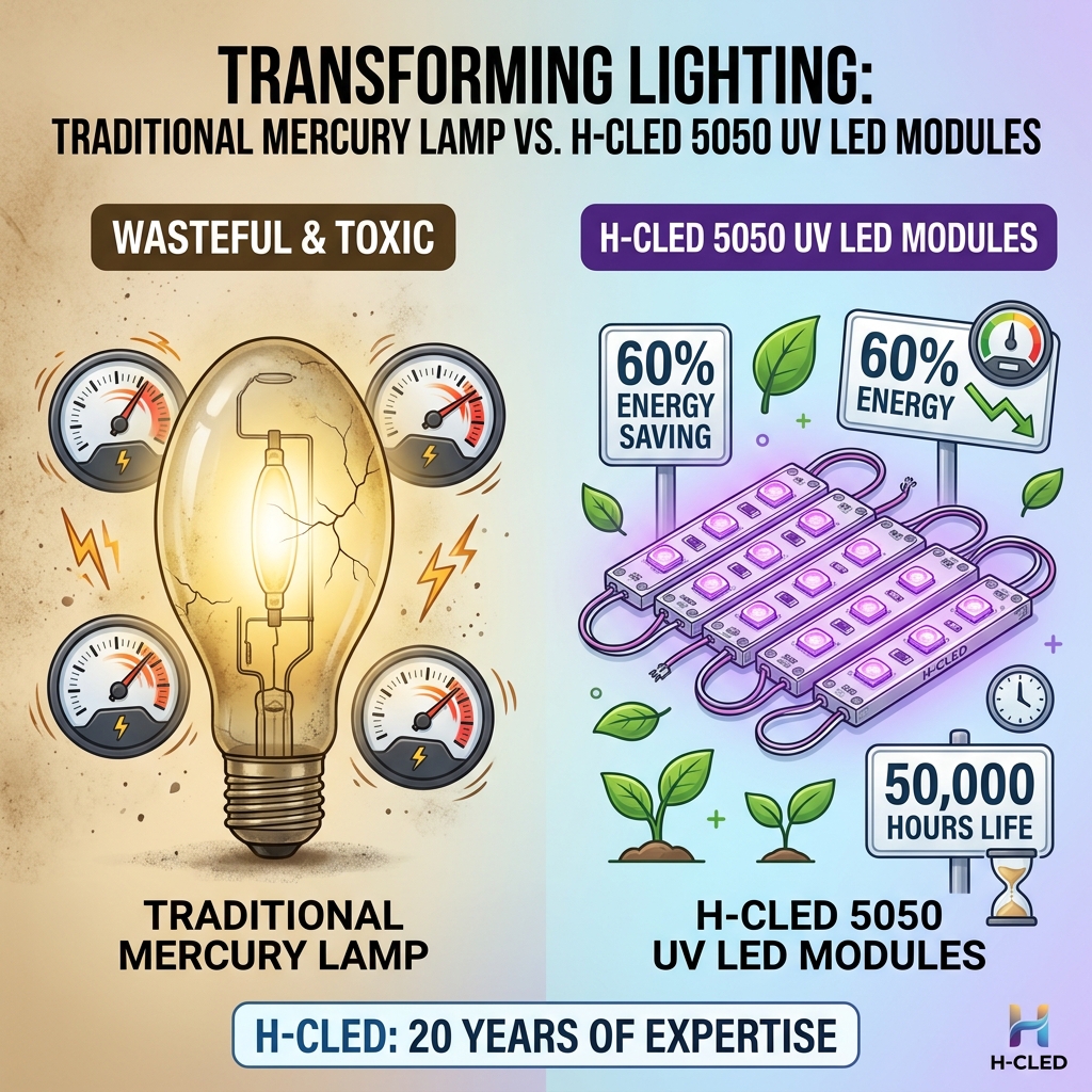 12W大功率5050UV紫光380-385nm：2026年选购、应用与行业趋势深度解析