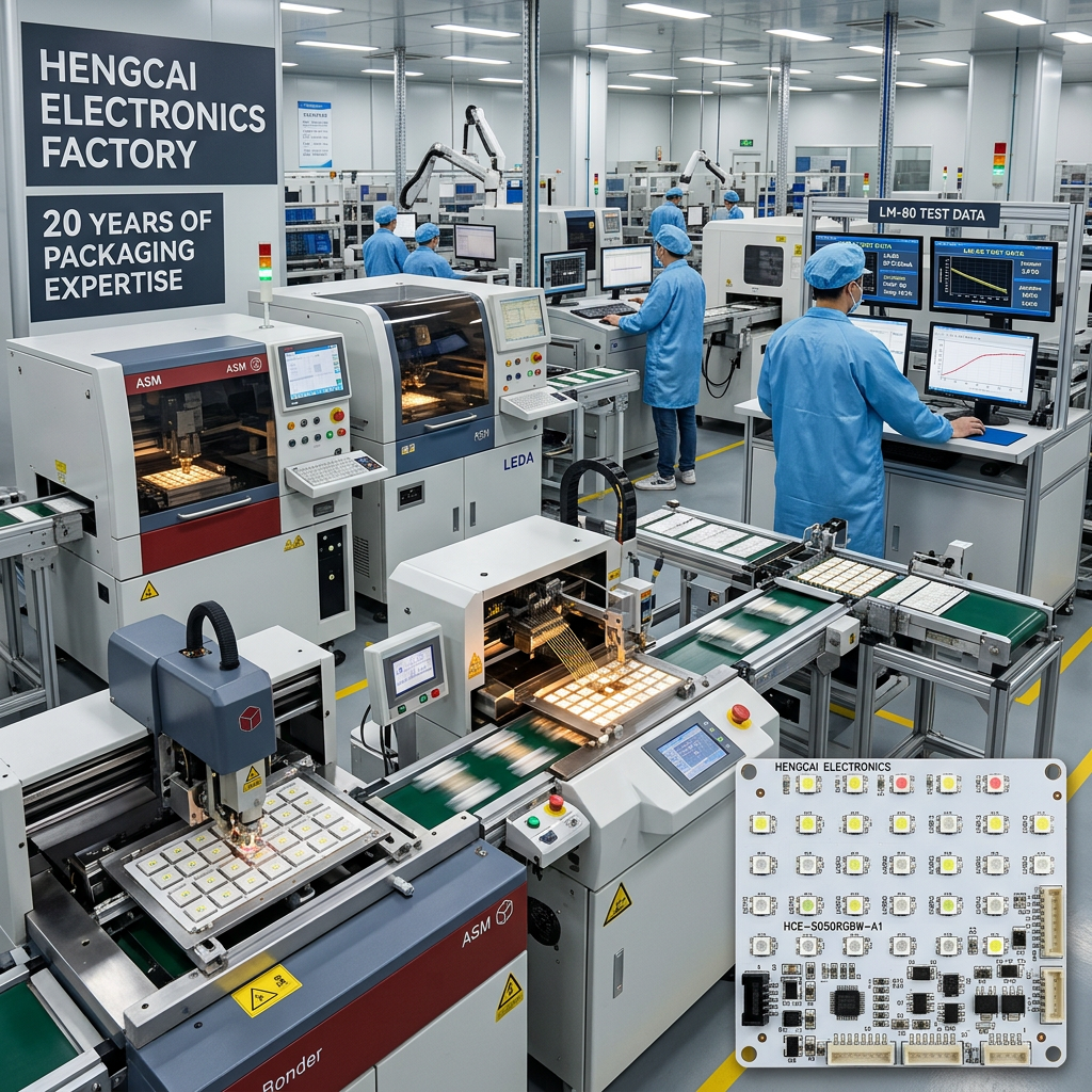 8-12W大功率5050 RGBW陶瓷LED灯珠：2026年选型、应用与可靠性深度解析