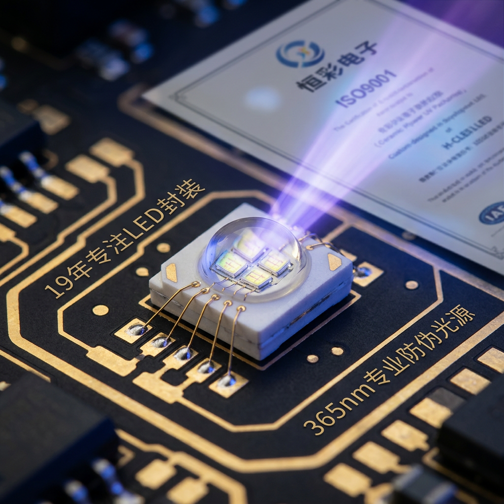 UV荧光防伪涂层材料：光固化技术、应用与恒彩电子LED解决方案