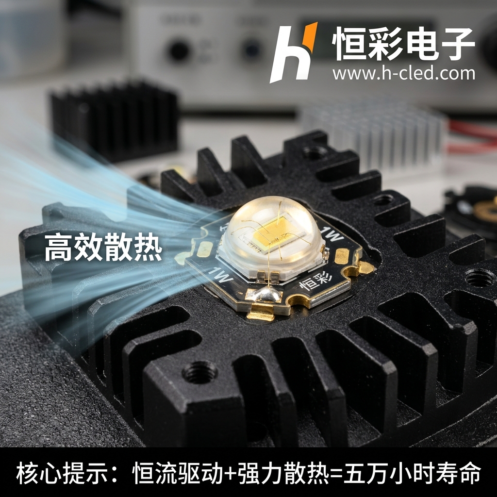 5V供电 3V LED 1W 参考设计：手把手教你如何稳定驱动大功率灯珠