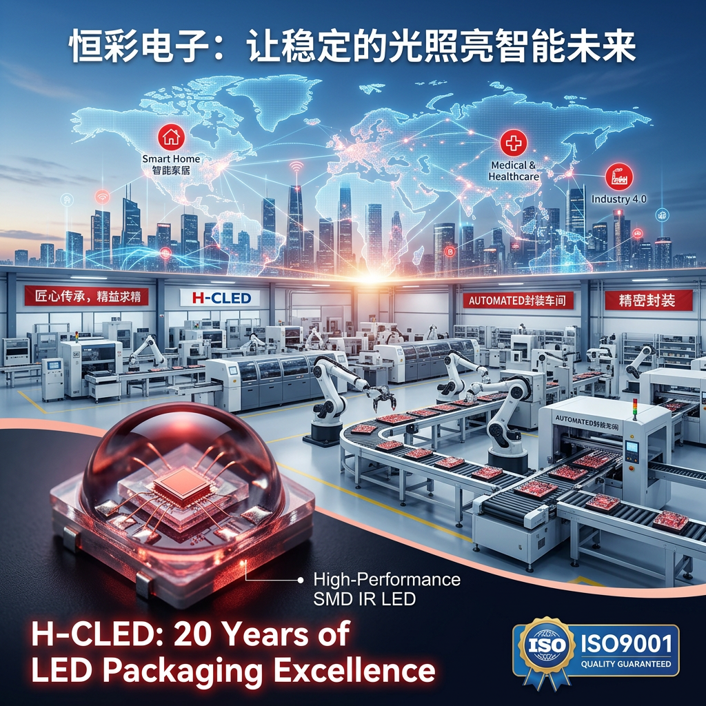 红外LED稳定光强专利深度解析：揭秘黑夜中的“定海神针”与多领域智能应用