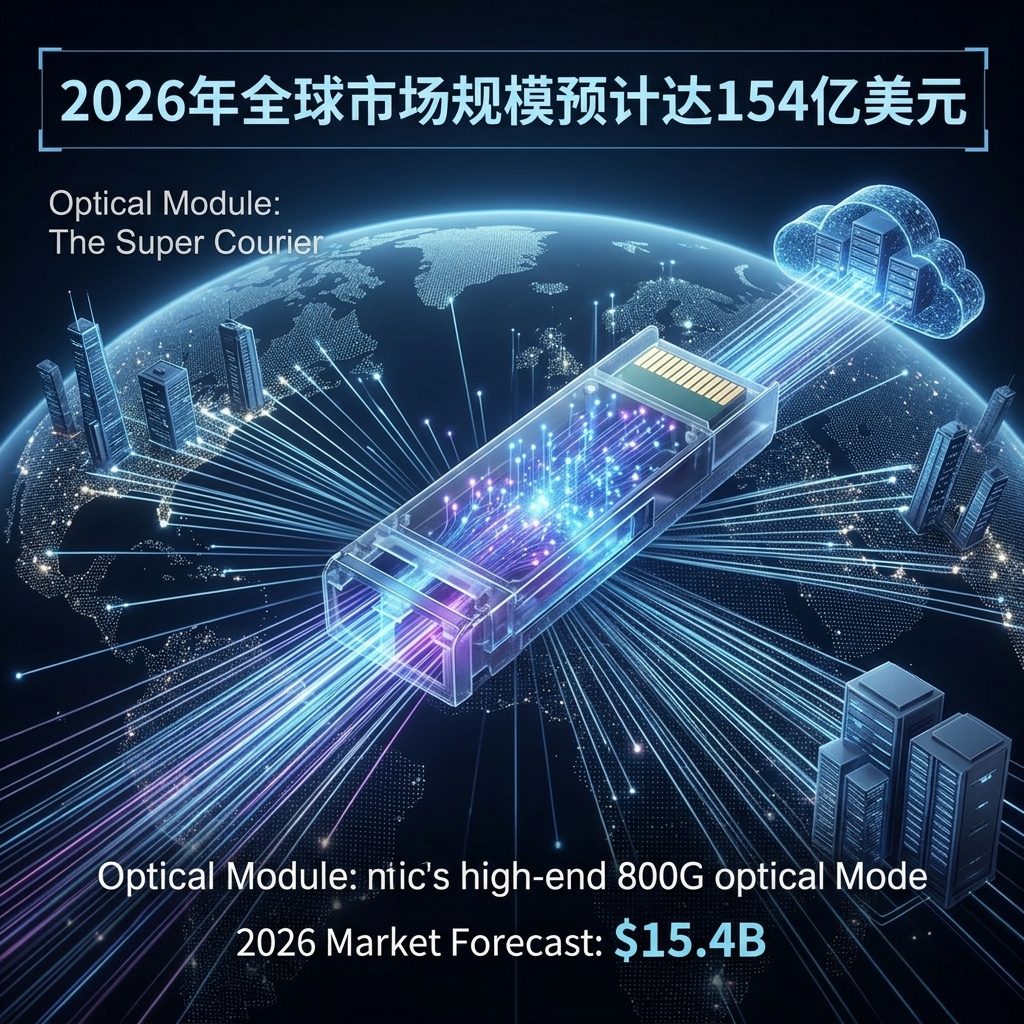 光模块需求敏感性分析：2026年全球市场预计达154亿美元