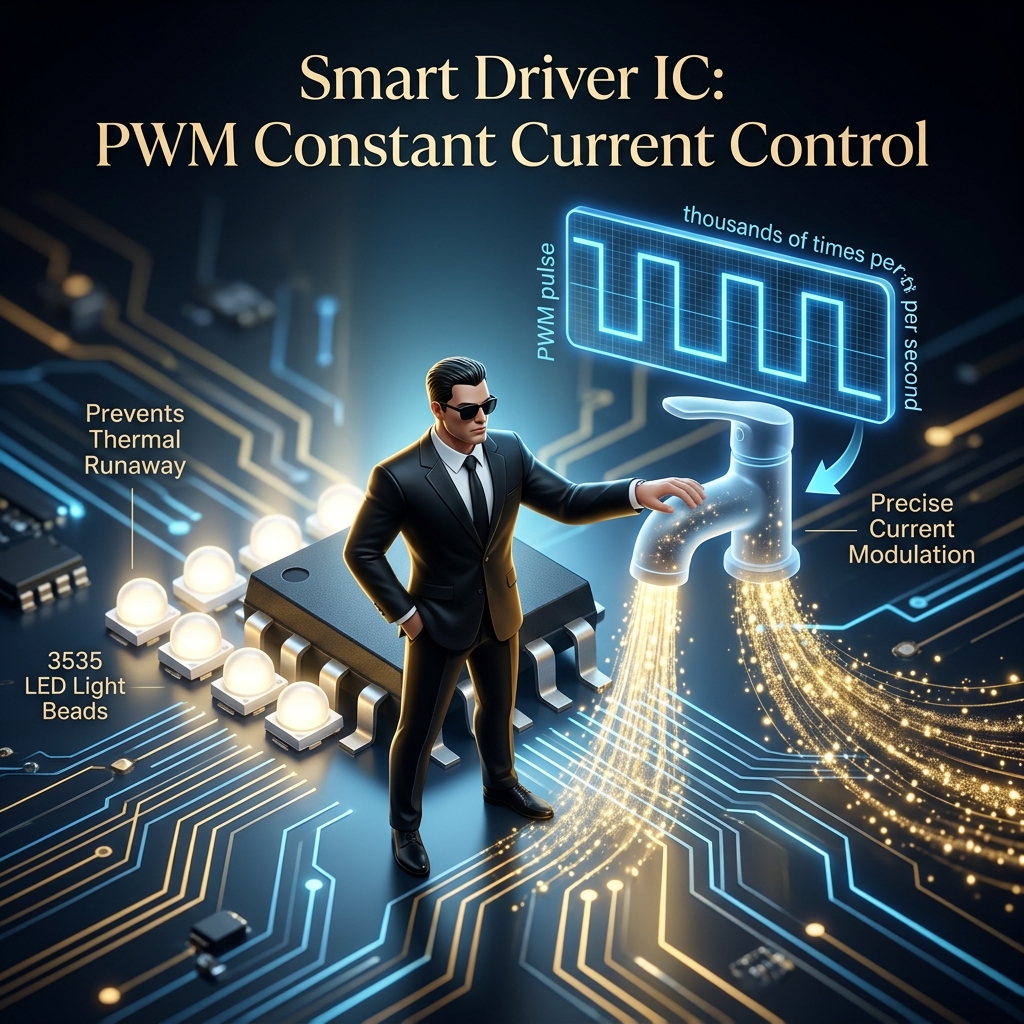 3535LED + IC工作原理全解析：发光与驱动指南