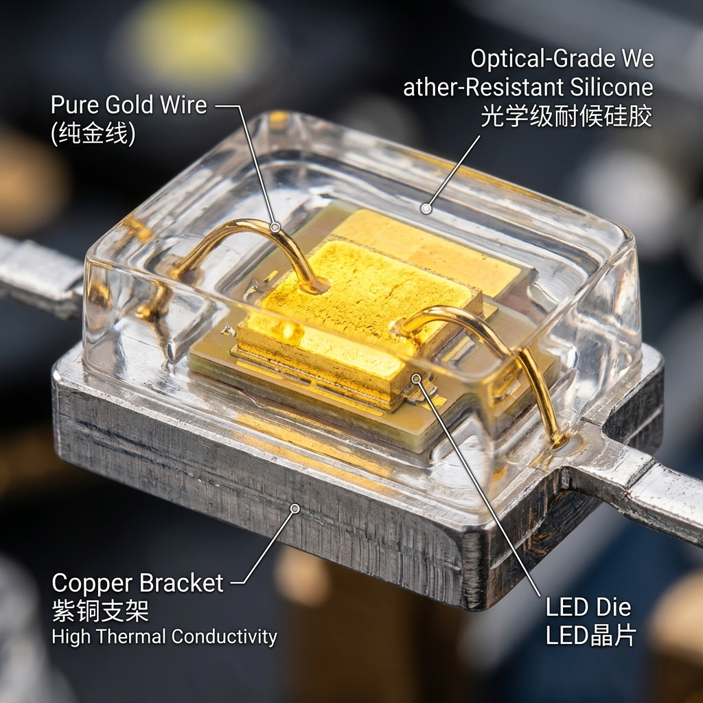 黄光的电压是多少？LED参数解析与电路防烧毁指南