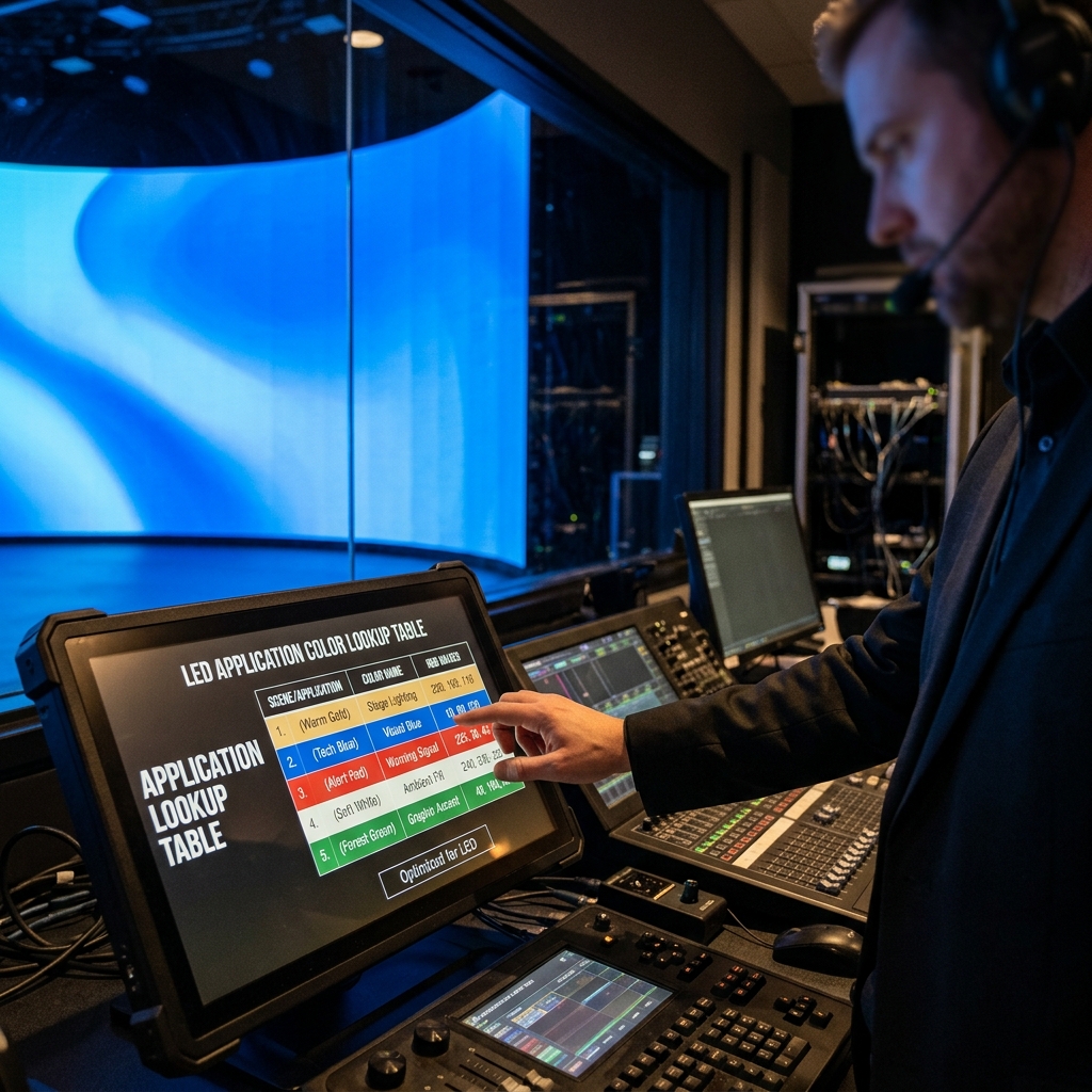 色号转RGB终极指南：换算公式、场景痛点与LED应用对照表