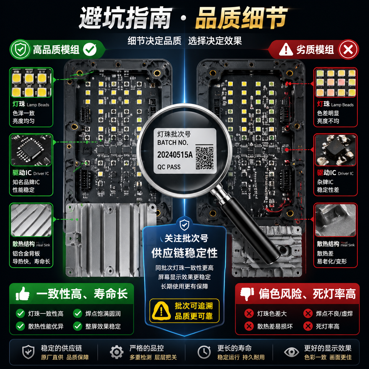 rgbled显示屏怎么选：原理、参数、应用与避坑指南