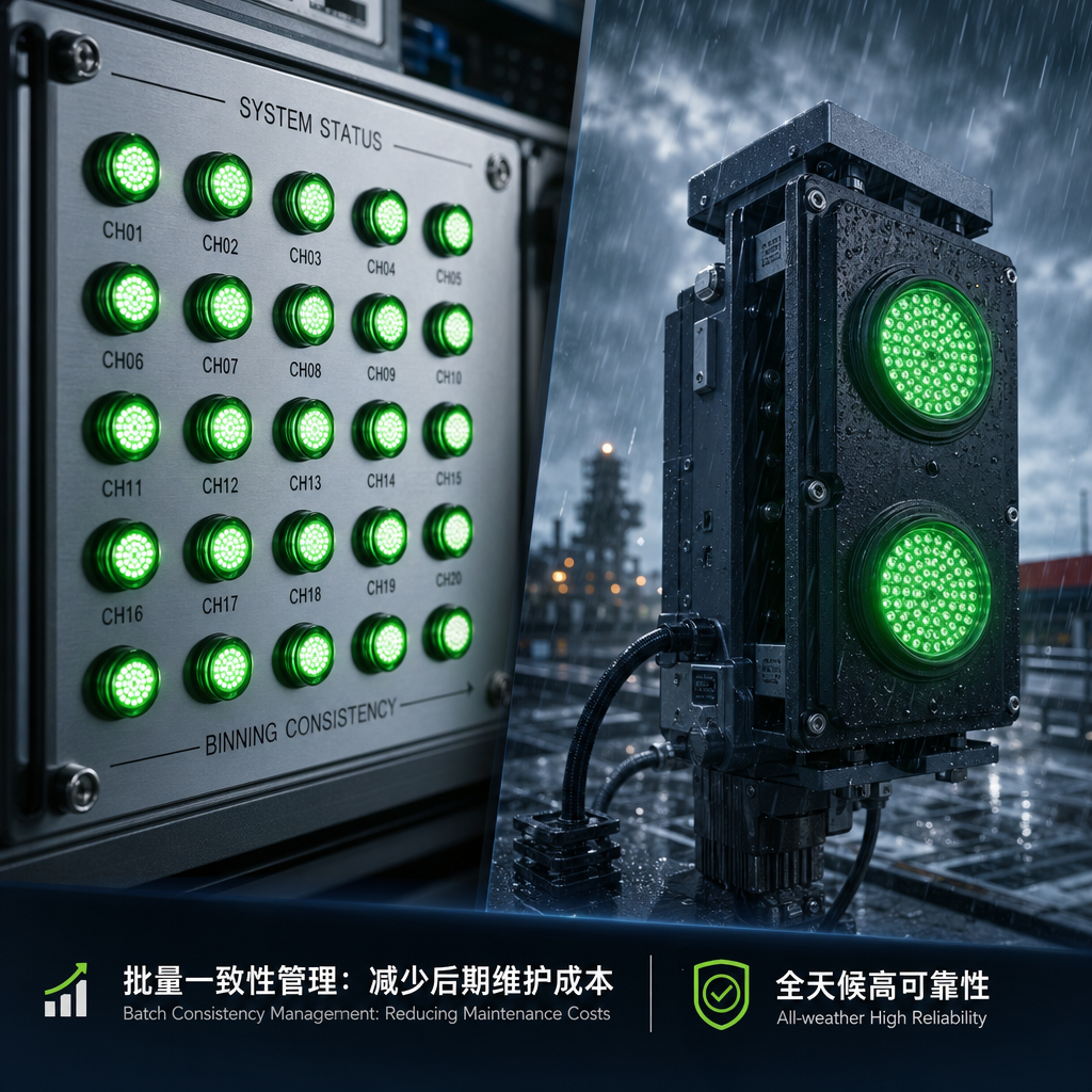 绿光陶瓷灯珠怎么选？看懂参数、优势与应用场景