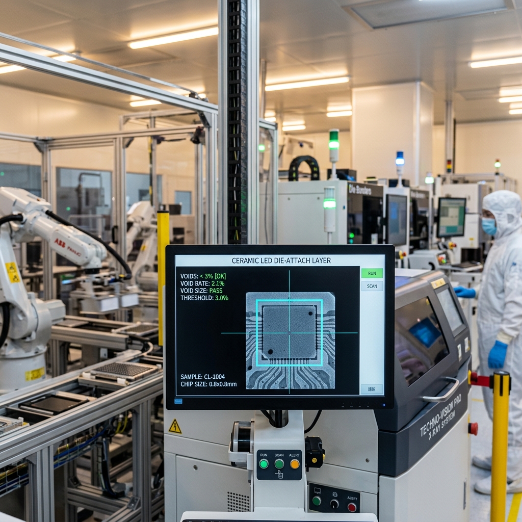 进口芯片陶瓷灯珠选型指南：解决高频光衰与死灯的底层逻辑