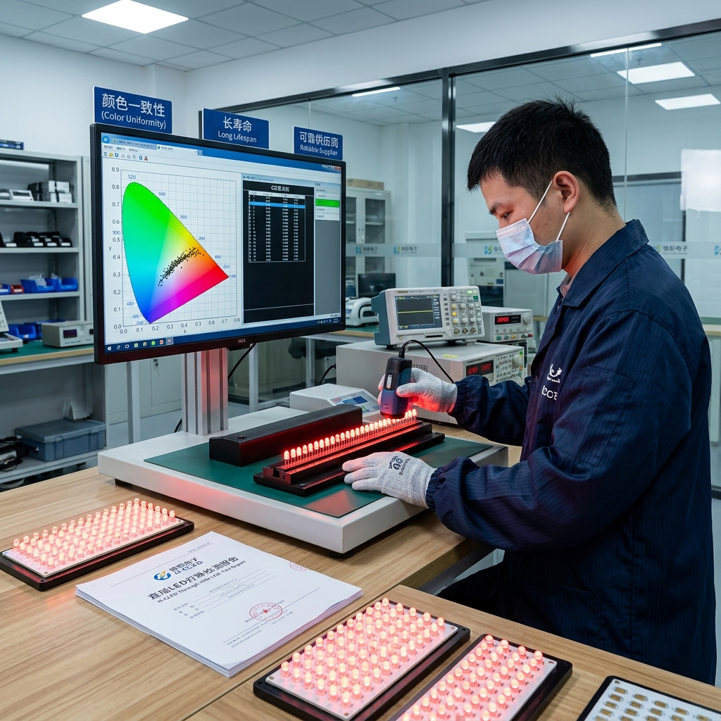 直插LED灯珠的应用：常见场景、选型方法与采购指南