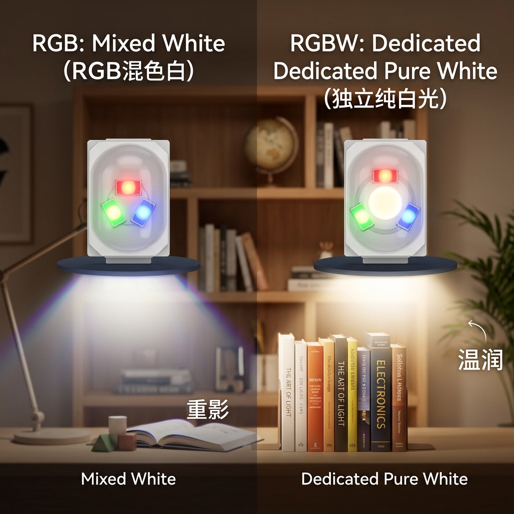 RGBW V 正负极接线：LED灯带小白安装终极指南，避坑防烧毁一次成功！