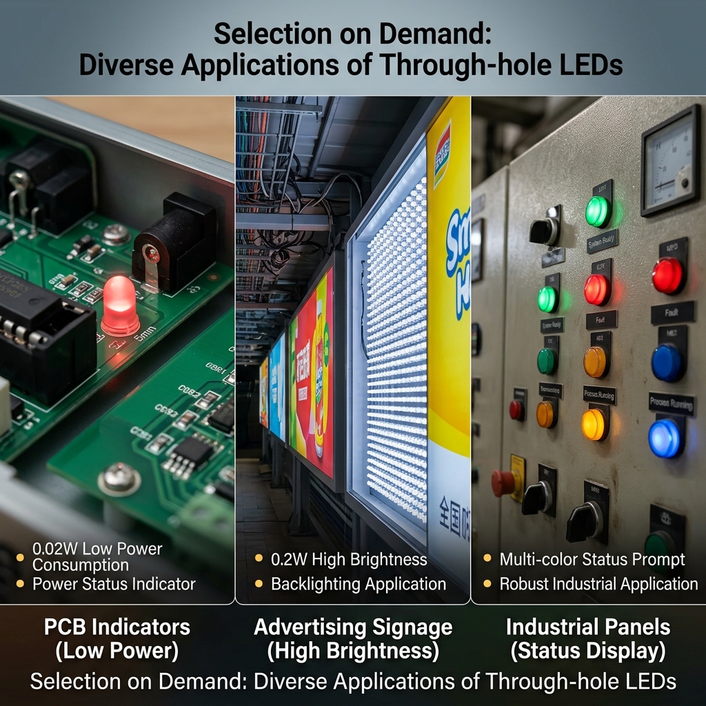 直插灯珠功率怎么看？一文讲清功率计算、参数范围和选型方法