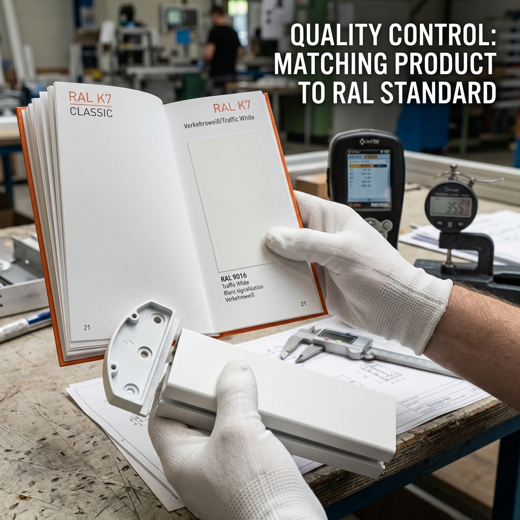 灯带 RAL color 什么意思？和灯光颜色有什么区别