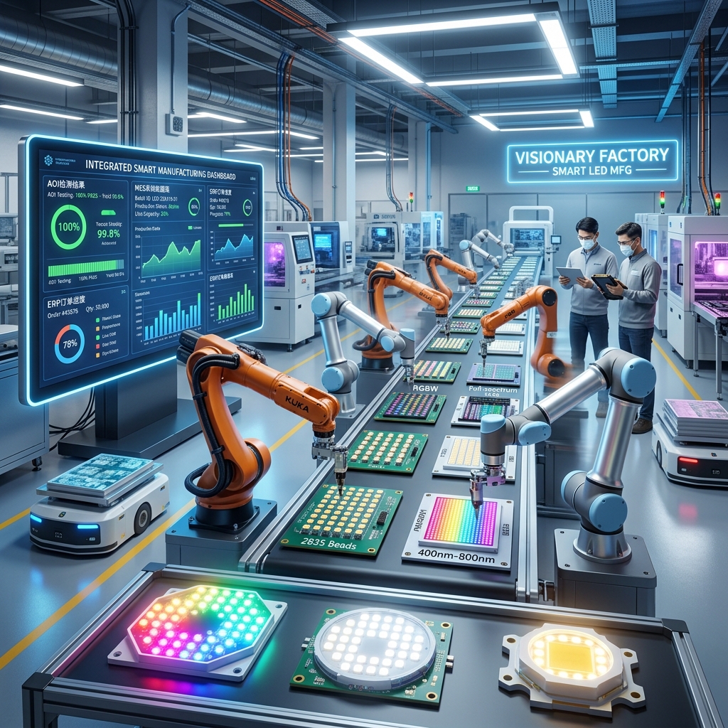 插灯珠机器人：深度解析LED制造效率提升，实现自动化装配稳定落地，兼顾灯珠品质